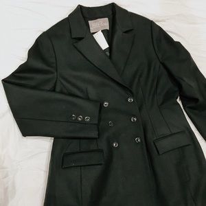 ✨NEW wool double breasted long coat